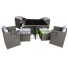Изкуствени маси и столове с синтетичен ратан, мебели от ратан комплекти