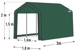 тента SHELTERLOGIC 1.8 х 3.0 m - 70471EU