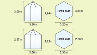 Garden павилион ХЕРА 9000 зелен