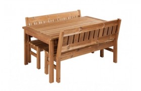 Мебел дървена градинска Grus