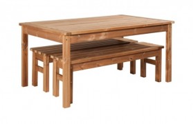 Мебел дървена градинска Wasat
