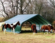 Покрив за коне Železník 40.9 m²