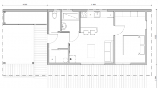 МОНТАНА 47 m²