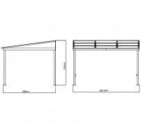 Сегинус 3,64x3 m