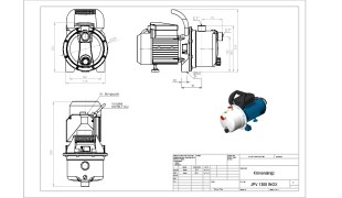 Elpumps JPV 1300 INOX градина джет помпа