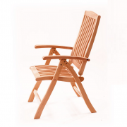 Дървена градинска стол махагон Betria