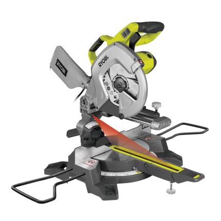 Ryobi EMS 254 L 254 mm митра видя с лазер