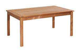 Дървена градинска маса