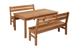 Мебел дървена градинска Талита