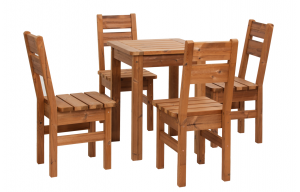 Мебел дървена градинска Wei
