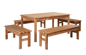 Мебел дървена градинска Sham