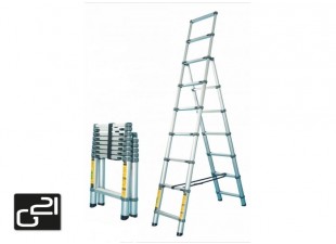 Телескопични Ladder GA-TZ9 + 11-3,2M алуминиева стълба