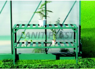 AL LANITPLAST рафт 126x50 см две нива зелено