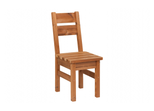 Дървен стол градина