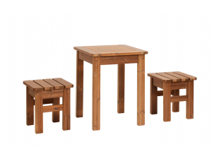 Мебел дървена градинска Zeta