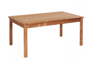 Дървена градинска маса
